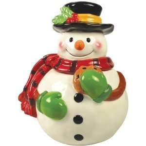  Westland Giftware Kookie Jars Snowman 10 1/2 Inch Cookie 
