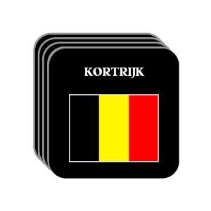  Belgium   KORTRIJK Set of 4 Mini Mousepad Coasters 