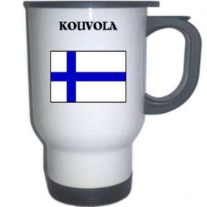  Finland   KOUVOLA White Stainless Steel Mug Everything 