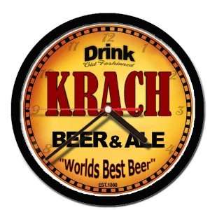  KRACH beer and ale cerveza wall clock 