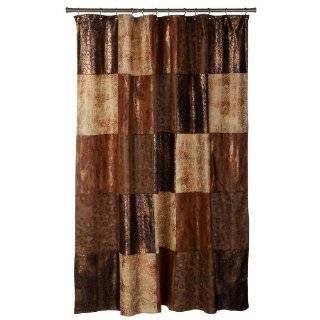  Popular Bath Contempo Spice with Attached Valance Fabric Shower 