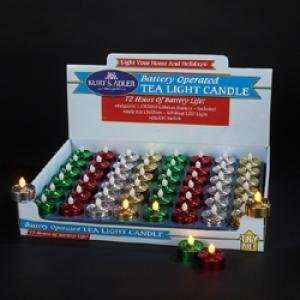  Battery Operated Flicker LED Tea Lite Candle Furniture 