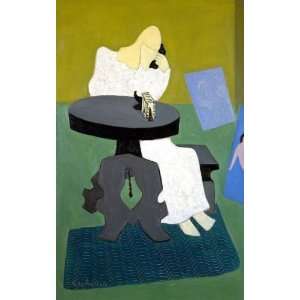   Made Oil Reproduction   Milton Avery   32 x 52 inches   Morning Call