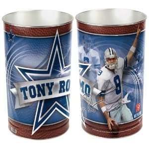  NFL Cowboys Tony Romo Trash Can