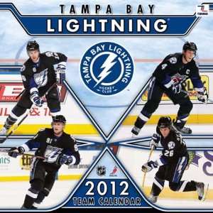  Tampa Bay Lightning 2012 Team Wall Calendar Sports 