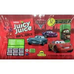 Juicy Juic All Natural 100% Juice, Disney Pixar Cars 2 Juice Boxes 