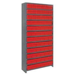  Closed Shelving Storage System with Euro Drawers (75 H x 