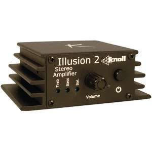  Systems Illusion 2 15 Watt Integrated Stereo Amplifier (Volume, Bass 