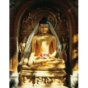  Buddha Statue Large Blank Book