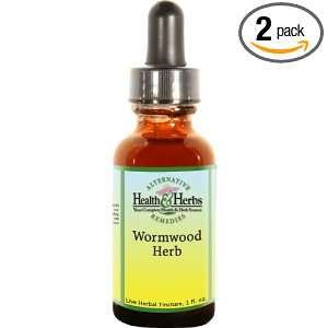   Wormwood Herb, 1 Ounce Bottle (Pack of 2)