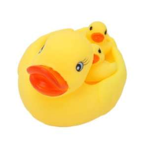 Cute Baby Bath Toys Rubber Race Duck Yellow Health 