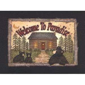  Welcome to Paradise by Linda Spivey 16x12 Kitchen 