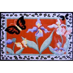  LA Rug Irises Rug 53x76