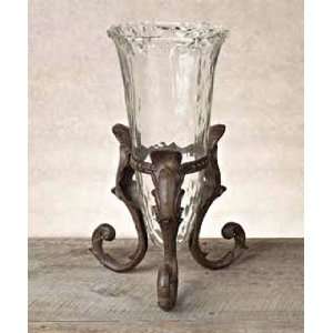  *Pedestal Vase w/Metal Stand