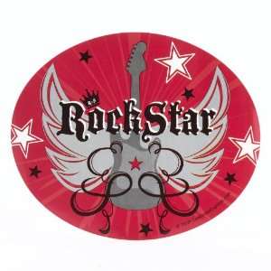 Rock Star Sticker (4) Party Supplies Toys & Games