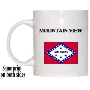   US State Flag   MOUNTAIN VIEW, Arkansas (AR) Mug 
