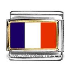  Martinique Photo Flag Italian Charm Bracelet Jewelry Link 