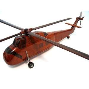  CH 34 Choctaw Wood Helicopter Model