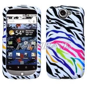 Cuffu   Rainbow Zebra   HTC Nexus One Google Phone Case Cover + Screen 