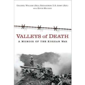 Valleys of Death A Memoir of the Korean War (Hardcover) Book  