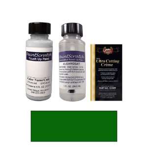  1 Oz. Suede Green Pearl Paint Bottle Kit for 2001 Harley 
