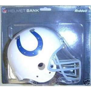 Indianapolis Colts Riddell NFL Mini Helmet Bank  Sports 
