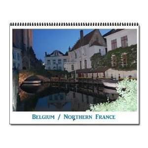  Belgium / France Scenic Wall Calendar by  