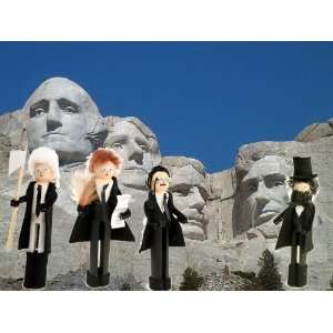    Rushmore Presidents clothespin People Craft Kits Toys & Games