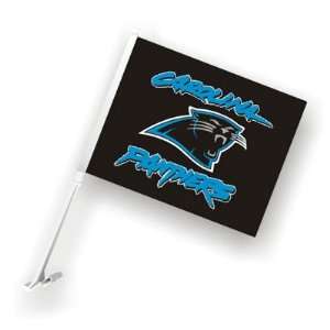  CAROLINA PANTHERS Double Sided Car Flags