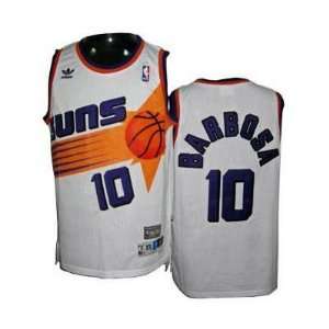   Phoenix Suns #10 Bleandro Barbosa White Throwback Jersey Sports