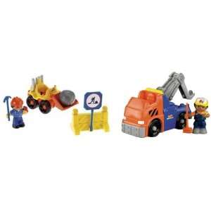   People Imagination 2 pack (Roberto & His Loader, Fix em Up Tow Truck