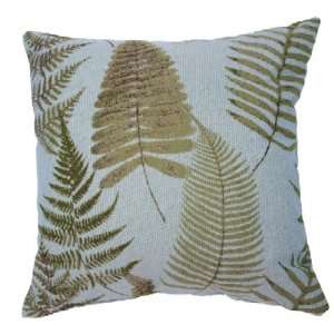 Fern Hill Cornflower 17x17 Floral Tapestry Decorative Pillow Made 