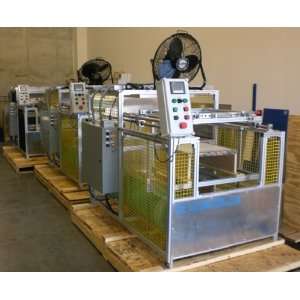 SIBE AUTOMATION VACUUM FORMING MACHINE 24X24 THERMOFORMING INFRARED 