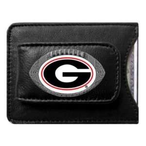  Georgia Bulldogs Football Credit Card/Money Clip Holder 