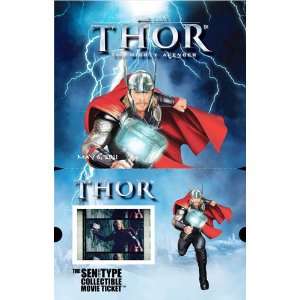     Thor Helmet   Senitype Collectible Movie Ticket 