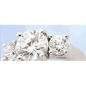  4 carat H VS1 diamonds engagement ring diamond platinum 