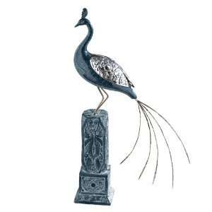 Ettanspalace 16 Peacock Birds Art Statue Sculpture Figurine Up 