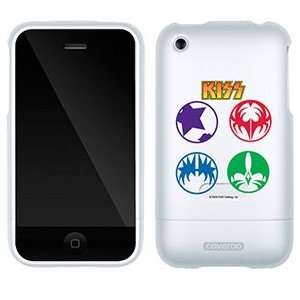  KISS Masks on AT&T iPhone 3G/3GS Case by Coveroo 