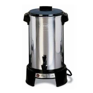 West Bend 36 Cup Coffee Urn, Polished Aluminum  Kitchen 