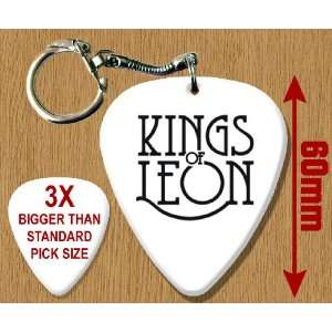 Kings Of Leon BIG Guitar Pick Keyring Musical Instruments