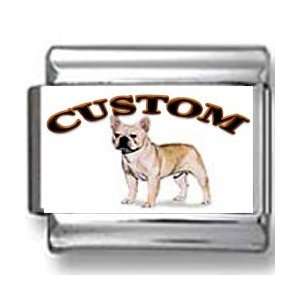  French Bulldog Custom Photo Italian Charm Jewelry