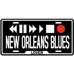  New  Play New Orleans Blues  License Plate Music