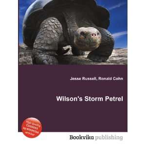  Wilsons Storm Petrel Ronald Cohn Jesse Russell Books