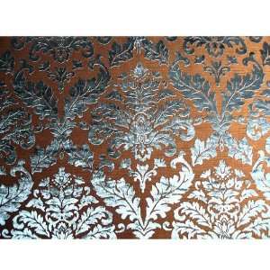   Damask   Burnout Velvet Fabric By the Yard Arts, Crafts & Sewing