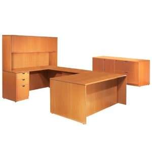 Offices To Go OTGLAYOUTTACL U Shaped Management Desk, with 