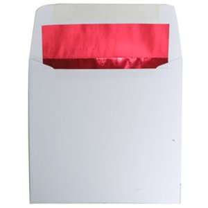   with Red Foil Lined Envelope   25 envelopes per pack