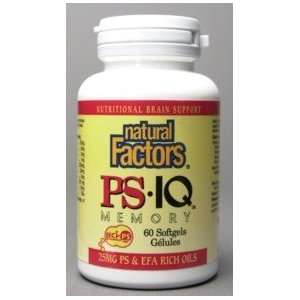  PS IQ (+Gla & Tuna Oil Dha) (60Capsules) Brand Natural 