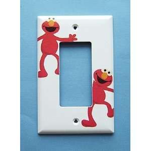 NEW Sesame Street ELMO Decorative Kids ROCKER GFI Light Switchplate 