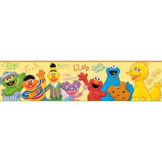  Sesame Street Big Bird Border   Elmo Wallpaper