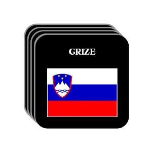  Slovenia   GRIZE Set of 4 Mini Mousepad Coasters 